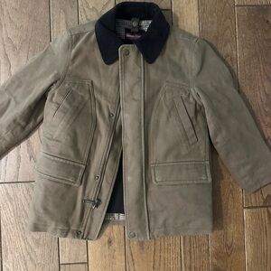 Boys small Brooks Brothers Barncoat with vest
